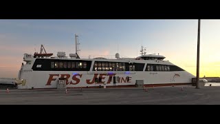 Ferry Ride Travel Tips from Tarifa Spain To Tangier Morocco [upl. by Valentia]