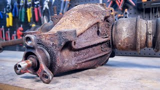 Mercedes W123 Differential Restoration [upl. by Sabina]