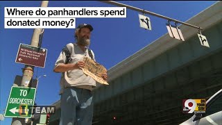 Where do panhandlers spend donated money [upl. by Weinstock]