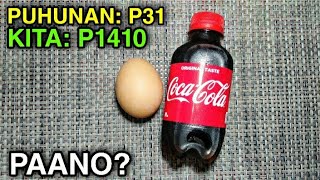 GAWIN MO ITO SA EGG AT COKE SIGURADONG KIKITA KA DAHIL 31 PESOS LANG ANG PUHUNAN [upl. by Tavia730]