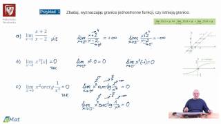 odc 9 Granice jednostronne funkcji [upl. by Sik]