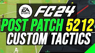 META 5212 POST PATCH CUSTOM TACTICS amp FORMATION GUIDE  EA FC 24 [upl. by Durkin867]