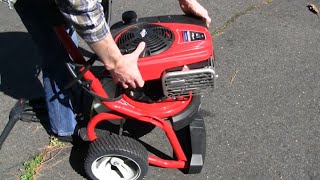 SIEZED PRESSURE WASHER ENGINE part 1 [upl. by Fabrin]