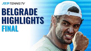 Matteo Berrettini vs Aslan Karatsev  Serbia Open 2021 Final Highlights [upl. by Clifford]