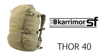 Karrimor SF THOR 40 Features amp Functions [upl. by Teodora265]