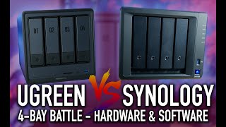 Ugreen NAS VS Synology NAS  4Bay Battle  DXP4800 Plus amp DS923 InDepth Comparison [upl. by Lsil]