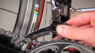 Front Derailleur Adjustment [upl. by Elleinad396]