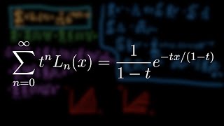 Laguerre Polynomial Generating Function [upl. by Ellenehc895]