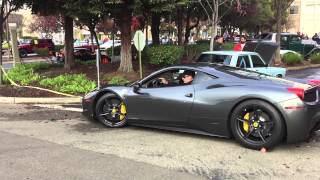 Crazy Loud Ferrari 458 Italia w IPE F1 exhaust [upl. by Ludlow]