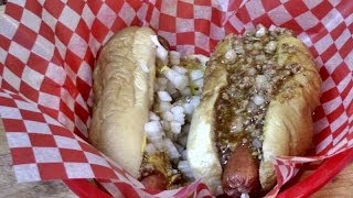 Texas Hots West NY style hot dog with a Greek Style sauce recipe [upl. by Paugh]