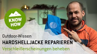 OutdoorWissen Hardshelljacke reparieren [upl. by Alis701]