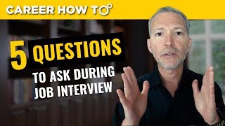 My Top 5 Questions To Ask in a Job Interview [upl. by Converse]