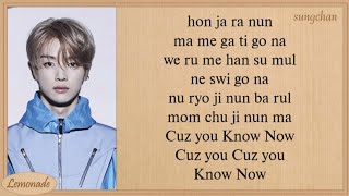 NCT U  Know Now Easy Lyrics [upl. by Eadrahs42]