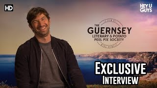 Michiel Huisman on being inspired by The Guernsey Literary and Potato Peel Pie Society Interview [upl. by Caryn]