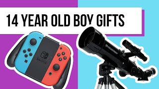 21 Gift Ideas For 14 Year Old Boys  Gift Guide for Teen [upl. by Notsyrb853]