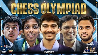 FIDE Chess Olympiad 2022 Day 9 [upl. by Wakeen]