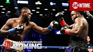 Deontay Wilder KO Bermane Stiverne in Round 1  SHOWTIME CHAMPIONSHIP BOXING [upl. by Schrader234]