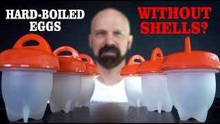 Egglettes Review NoShell Hard Boiled Eggs [upl. by Arlan]