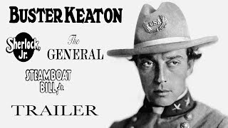 BUSTER KEATON 3 FILMS Masters of Cinema 3Disc Bluray Set Trailer [upl. by Notsud]