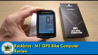 Rockbros M1 GPS Bike Computer Review [upl. by Anelac]