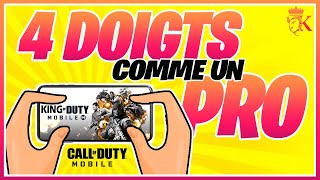 JOUER 4 DOIGTS COMME UN PRO COD MOBILE  Call Of Duty Mobile FR [upl. by Dacie]