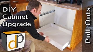 How to Build amp Install Pull Out Shelves  DIY Guide [upl. by Kramlich]