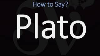 How to Pronounce Plato CORRECTLY [upl. by Bikales]