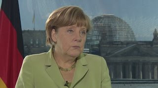 Exclusive Angela Merkel interview [upl. by Elyod]