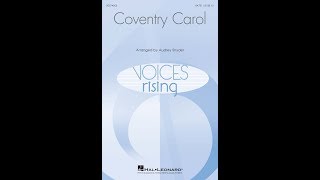 Coventry Carol SATB Choir  Arranged by Audrey Snyder [upl. by Eirollam173]