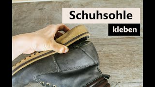 DIY So klebt man eine Schuhsohle wieder fest [upl. by Pattison973]