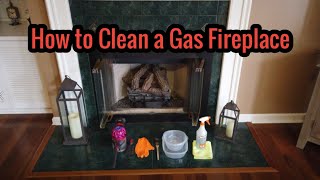 How to Clean a Gas Fireplace  The Proper Way [upl. by Samira414]