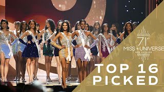 71st MISS UNIVERSE  Top 16 PICKED  Miss Universe [upl. by Abagael]