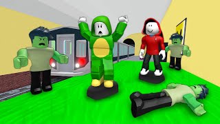 ESCAPE THE SUBWAY ZOMBIES  ROBLOX [upl. by Ailaht]