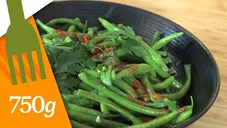 Recette de Haricots verts au beurre  750g [upl. by Laenaj901]