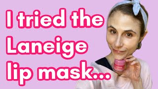 VLOG LANEIGE BERRY LIP SLEEPING MASK amp NEW SKIN CARE PRODUCTS DR DRAY [upl. by Kirred6]