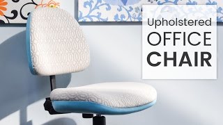 How to Reupholster an Office Chair [upl. by Eirameinna]