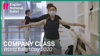 Company Class 2020  English National Ballet WorldBalletDay [upl. by Ehman]