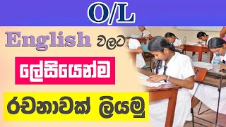 Lets write a perfect essay for OL exam [upl. by Sidalg]