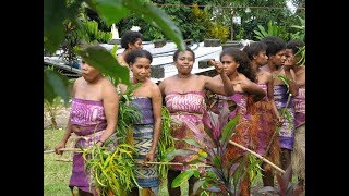 WetuWomans Kastom Danis blong Ambae Island Vanuatu [upl. by Colwen912]