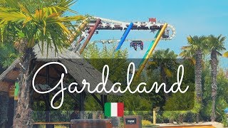 Amusement Park Gardaland 2019  Best attractions in 10 mins [upl. by Atalie]