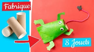 8 activités DIY rouleaux papier toilette [upl. by Nohsed]