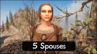 Skyrim 5 More Spouses You Must Marry  Greatest Wives and Husbands of The Elder Scrolls 5 Skyrim [upl. by Olsen]