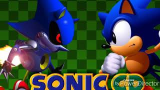 Sonic CD Sonic vs Metal Sonic stardust speedway theme [upl. by Suoivart]