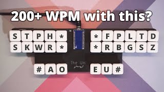 200wpm with this  Stenography amp Plover [upl. by Hbahsur398]