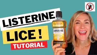 Listerine for Lice Video Tutorial [upl. by Cathi]