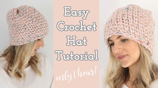 Waistcoat Crochet Hat Tutorial  Beginner Friendly [upl. by Stig]