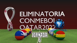 Jornada 6 Eliminatorias Sudamericanas Qatar 2022 [upl. by Tonry460]