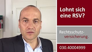 Rechtsschutzversicherung  lohnt sich das  Rechtsanwalt Alexander Bredereck [upl. by Yuille675]