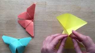 Easy Origami Butterfly [upl. by Serle]