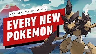 Pokemon Legends Arceus  All New Pokemon [upl. by Nerrak]